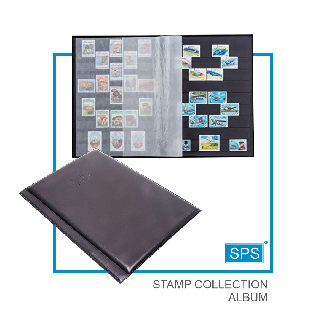 STAMP COLLECTION ALBUM